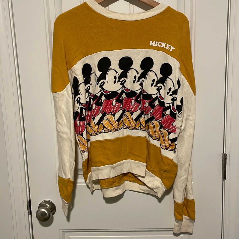 Mickey Mouse sweater size large